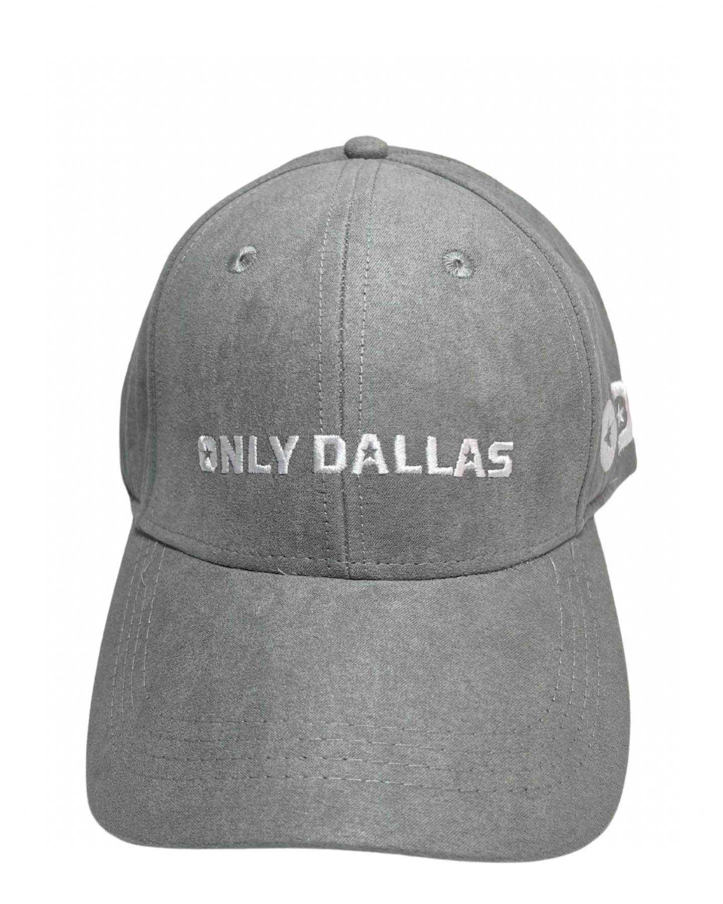 Only Dallas Washed Baseball Cap – Grey