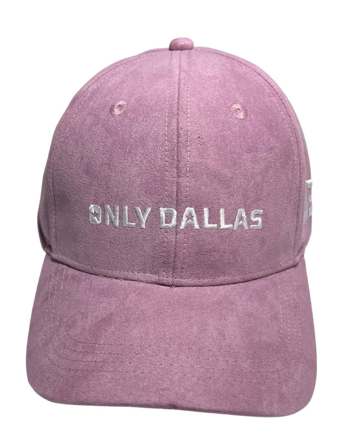 Only Dallas Washed Baseball Cap – Pink